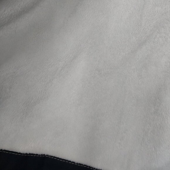 3304 Size XL Bass Lined Navy Blue  Hooded Winter Coat - Picture 5 of 10